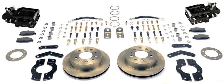 Single Piston Rear Disc Brake Conversion Kit 1971-1996 Chevrolet Impala/Caprice