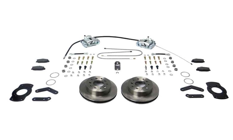 Stainless Steel Brakes 68 - 69 Staggered Non C- BRAKE KIT