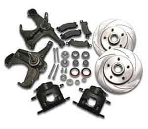 Front Drum to Disc Brake Conversion Kit 1988-91 Chevy/GMC C10