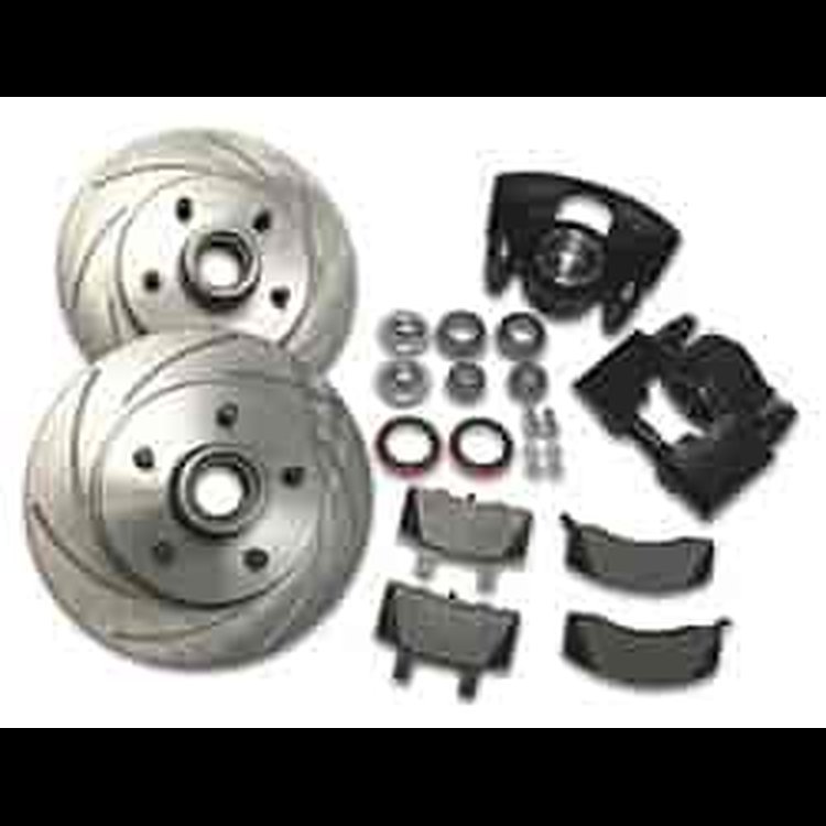 Front Disc Brake Upgrade Kit 1988-91 Silverado/Sierra 1500 2WD with OE HD brakes