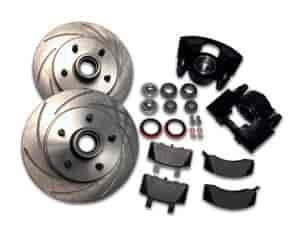 Front Disc Brake Upgrade Kit 1992-2000 Suburban/Yukon XL 2WD with 11" drums