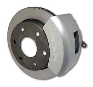 Super TKR1 Single-Piston Rear Drum to Disc Brake Conversion Kit 1988-00 GM (See applications in More Details)