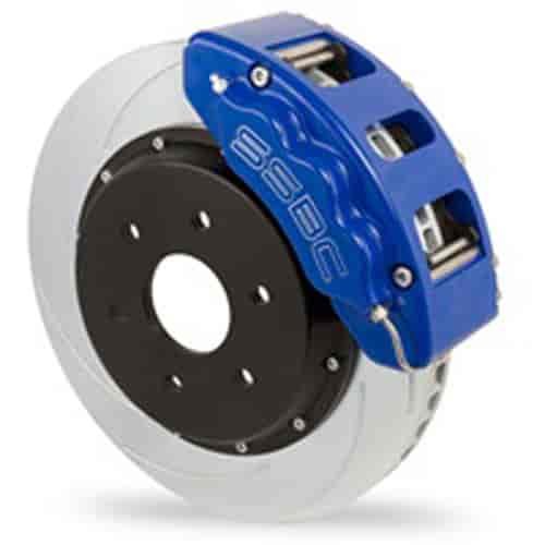 V6 6-Piston Disc To Disc Upgrade Kit Alum Calipers Front w/15 in. Rotors Bolts To Stock Spindles
