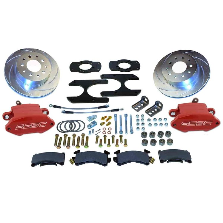 Sport R1 Rear Disc Brake Conversion Kit For Chevy 8.5" 10 bolt and 12 bolt