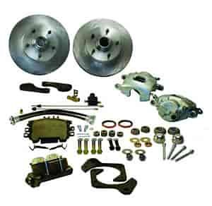 Front Drum-to-Disc Brake Conversion Kit 1965-70 Oldsmobile Eighty-Eight and Ninety-Eight