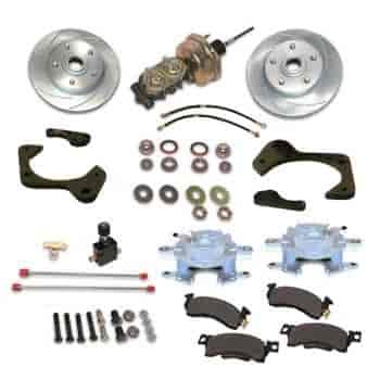 Front Drum-to-Disc Brake Conversion Kit 1959-64 Chevrolet Impala, Bel Air, Biscayne