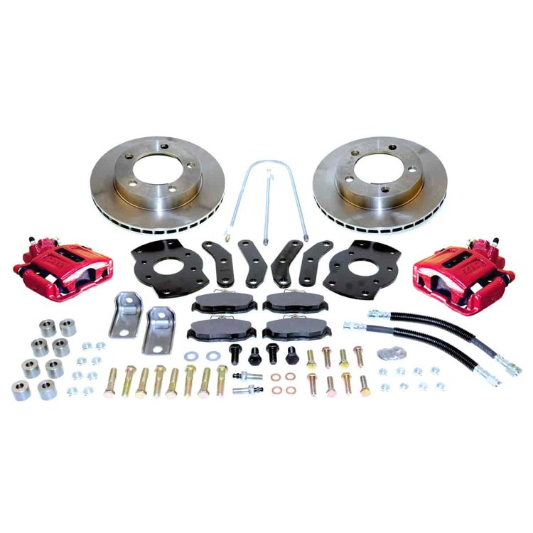 Single Piston Rear Disc Brake Conversion Kit For AMC 20 1-piece Axles