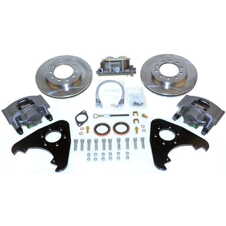 A135-3 Front Drum to Disc Brake Conversion Kit 1970-1978 Jeep CJ-5