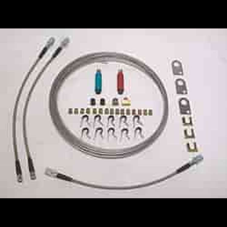 Brake Line Kit Disc Front Drum Rear