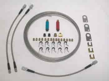 Brake Line Kit Disc Front Drum Rear