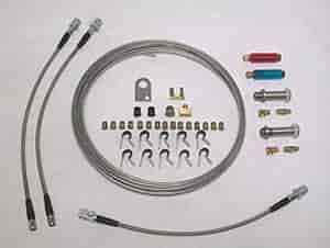 Brake Line Kit Disc Front Drum Rear