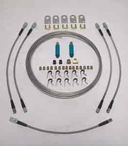 Brake Line Kit Disc Front Disc Rear