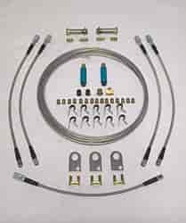 Brake Line Kit Disc Front Disc Rear