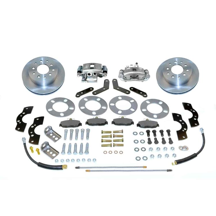 Single Piston Rear Disc Brake Conversion Kit For 2-piece Axles