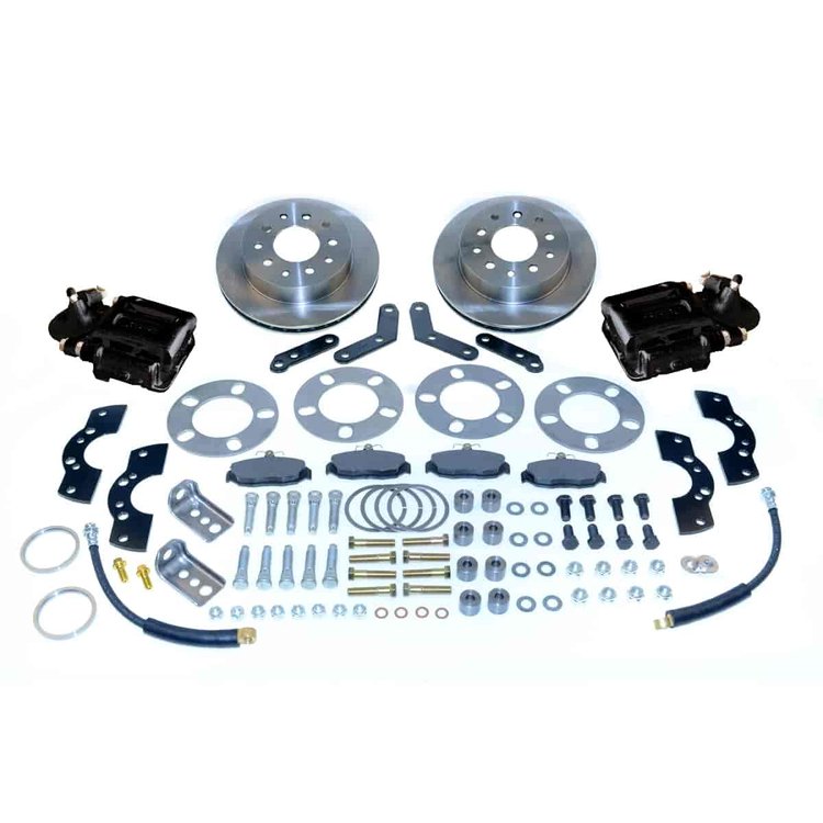 Single Piston Rear Disc Brake Conversion Kit For 2-piece Axles