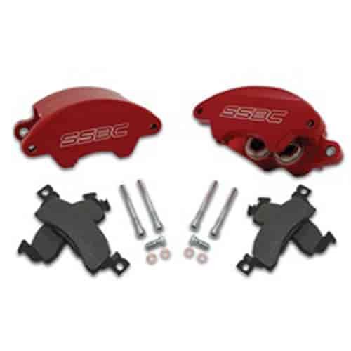 SuperTwin 2-Piston Disc Brake Kit Alum Calipers Standard 1-1/4in Wide