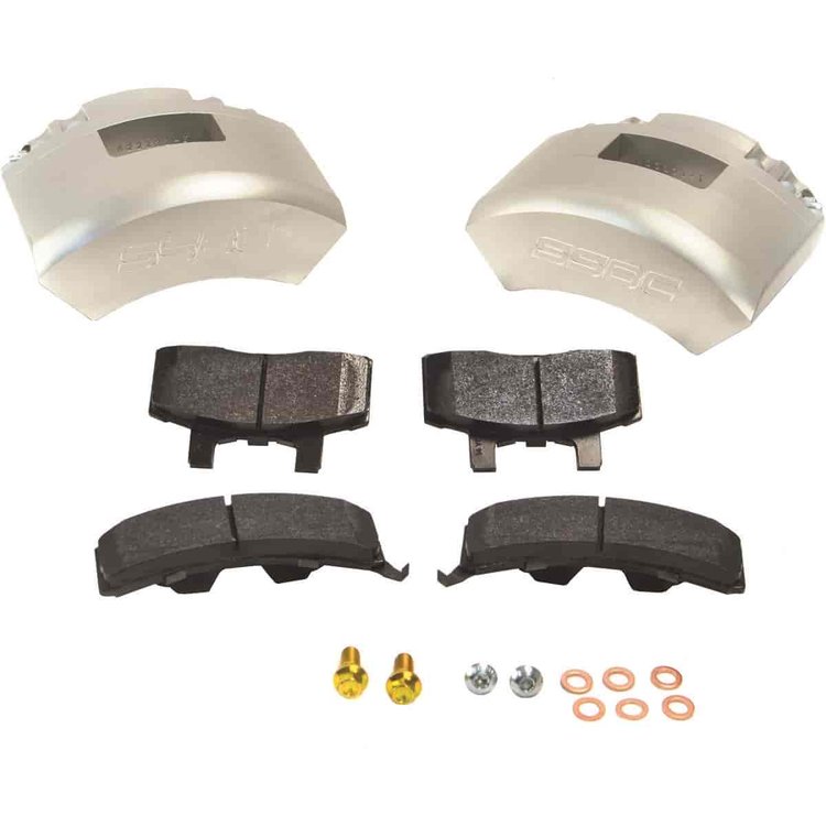 Super Twin Quick Change Front Caliper Kit Late Model GM & Dodge Trucks/SUVs