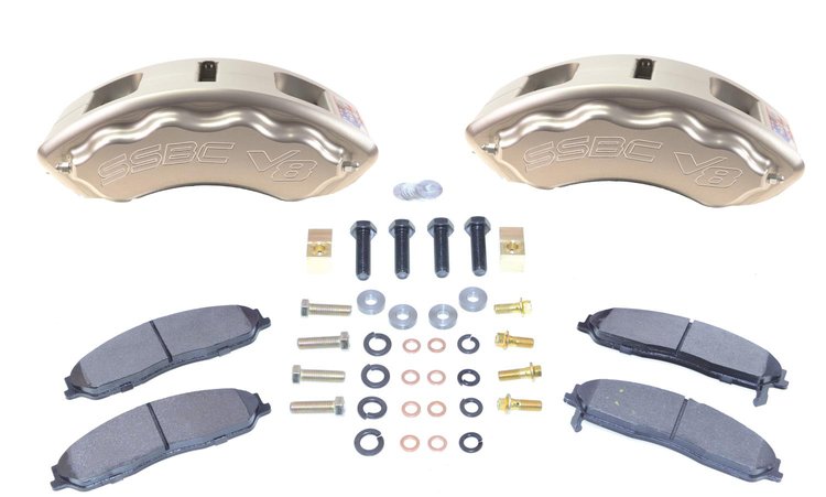 Q/C V8-8 PISTON RR CALIPR