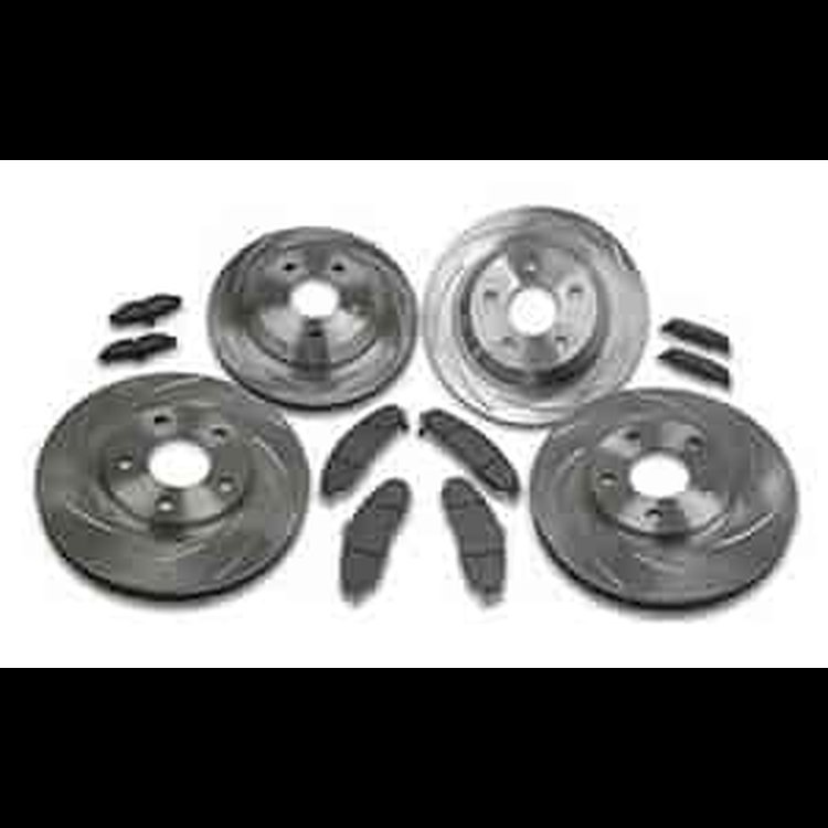 Short Stop Pad and Rotor Kit 1997-01 Corvette