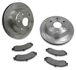 Short Stop Rear Pad and Rotor Kit 1999-2003 Chevy/GMC 1500 Truck and SUV