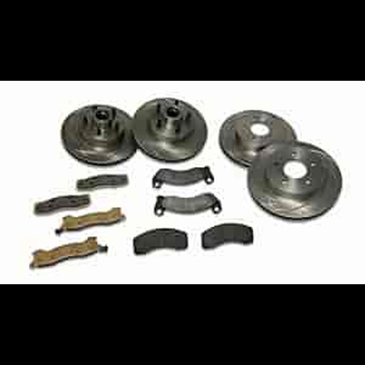 Short Stop Pad and Rotor Kit 1984-86 Ford Mustang SVO