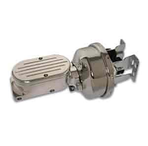 Booster and Master Cylinder Polished Aluminum Master Cylinder