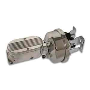 Booster and Master Cylinder Polished Aluminum Master Cylinder