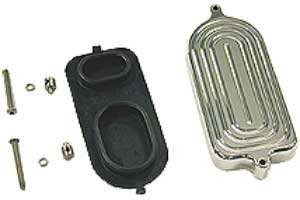 Master Cylinder Billet Cap Kit For use with Ford master cylinders