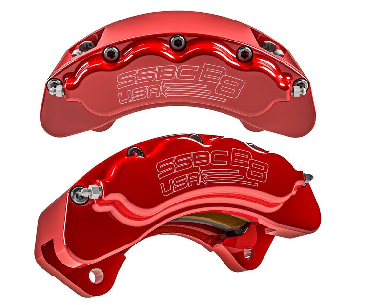 B8 Brawler Front Brake Caliper Kit 2012-2018 Ford F-150