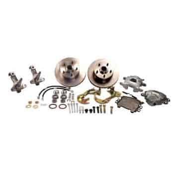 At-the-Wheels Front Drum-to-Disc Brake Conversion Kit Early GM