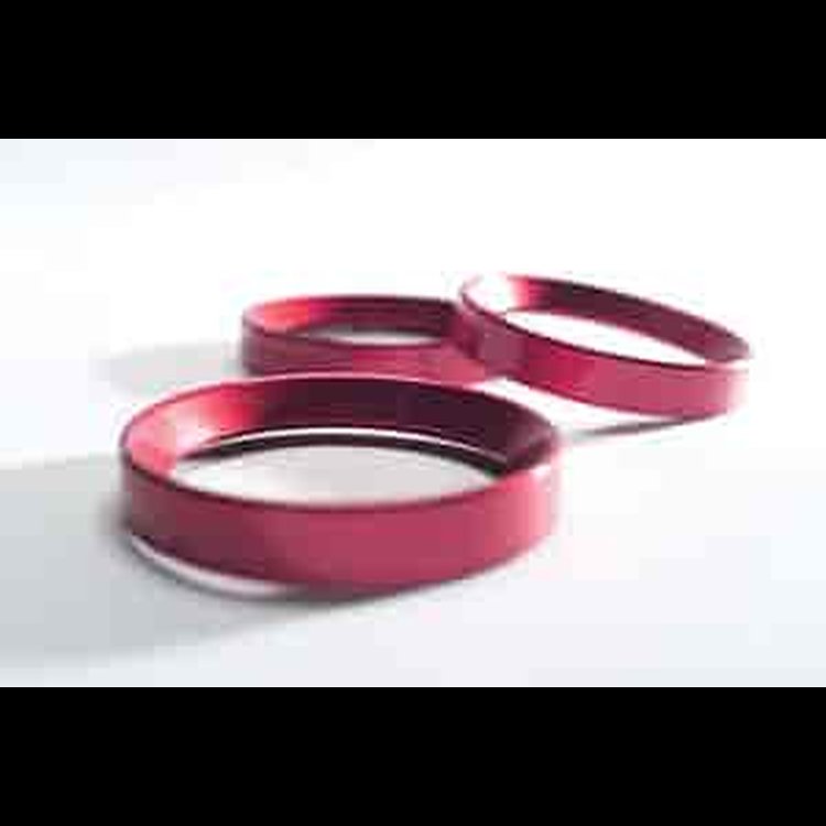 Bezel - Planet Red 3 per pack