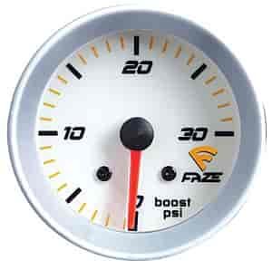 Electrical Boost Gauge 0 - 30 psi, 270° sweep