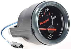 Oil Pressure Gauge 0-100 psi, 90° sweep