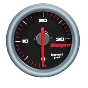 Boost Gauge 0 - 30 psi, 270° sweep