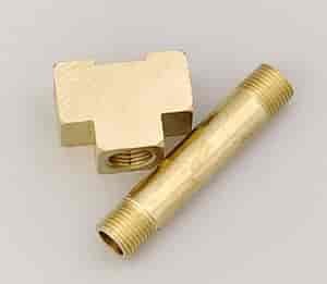 Oil Pressure Tee Adapter Kit 1/8" X 1/8" X 1/8" NPT tee