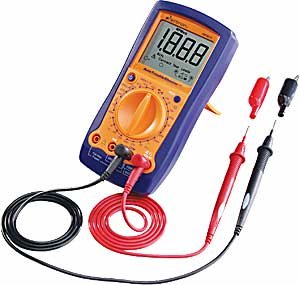 Auto TroubleShooter Scanner Measures AC/DC voltage