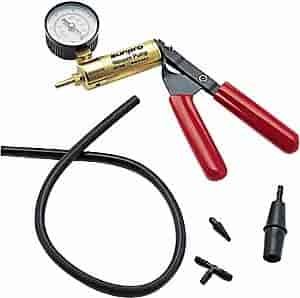Hand Vacuum Pump Solid brass cylinder, cylinder head & piston