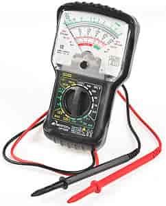 Analog Multimeter Basic Functionality, Easy To Read