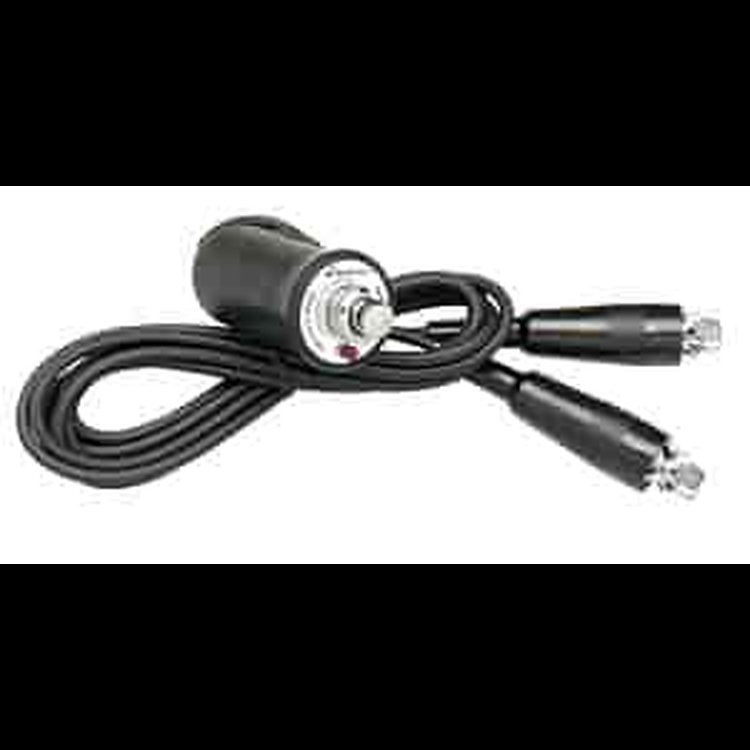 Heavy-Duty Remote Starter Push Button 5" Heavy Duty Leads, 12 Ga. Conductors