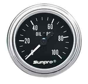Oil Pressure Gauge 0-100 PSI range