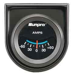 Ammeter Gauge 60-0-60 Amp scale