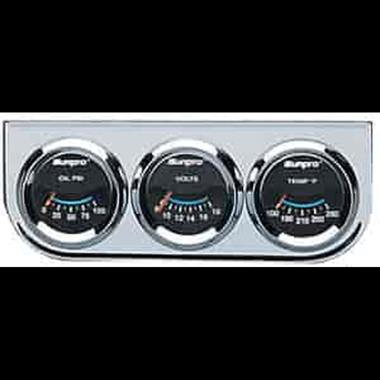 Triple Gauge Kit Mechanical Oil Pressure