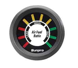 Air Fuel Ratio 2" Black Dial Face