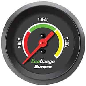 EcoGauge 2" Black Dial Face