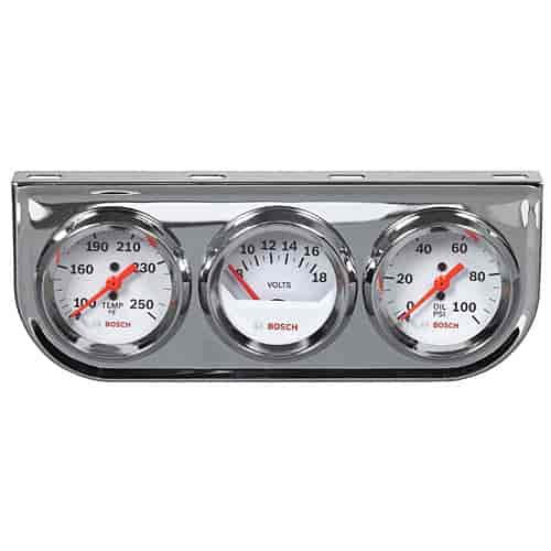 Triple Gauge Kit Mechanical Oil Pressure