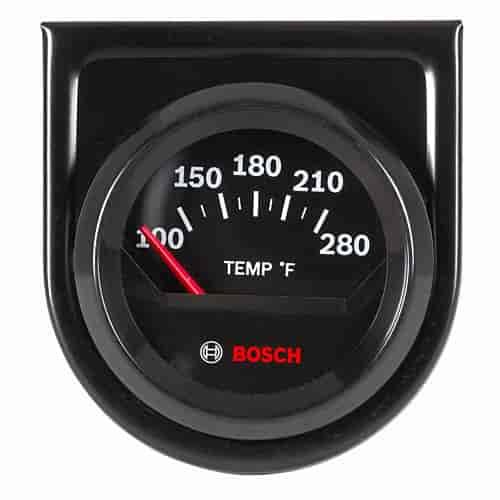 Water/Oil Temp. 2" Black Dial Face