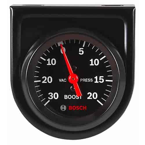 Boost Gauge 2" Black Dial Face
