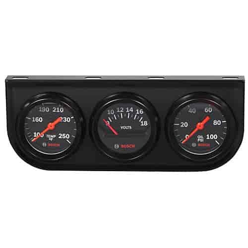 Triple Gauge Kit Mechanical Oil Pressure