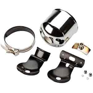 Retro Tach Cup Kit 3-3/8" Metal Chrome Cup