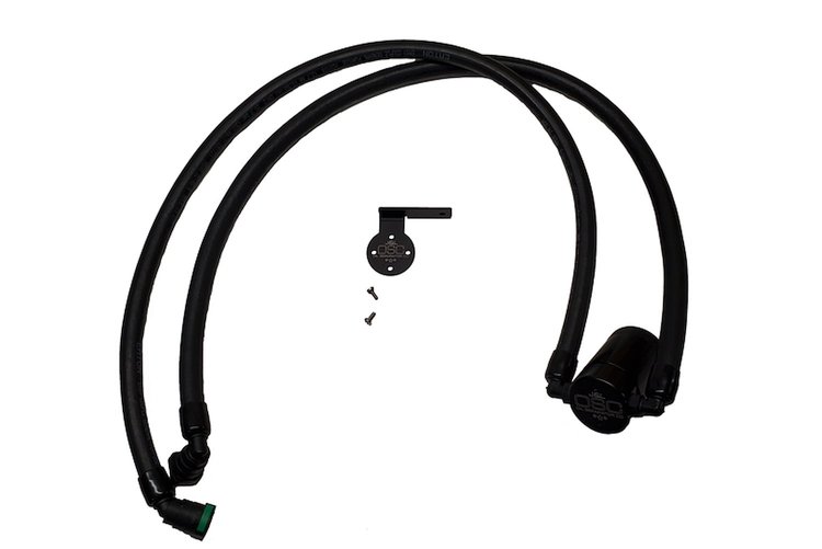 Oil Separator 3.0 Passenger Side, Black Anodized [Fits Select Ford F-150 3.5L PowerBoost, Ford Expedition 3.5L EcoBoost]